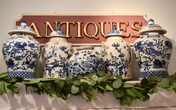 Blue & White Ginger Jars