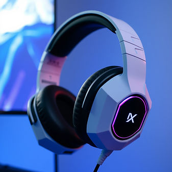 white gaming headset
