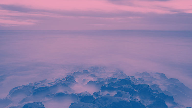 Misty Pink Shore