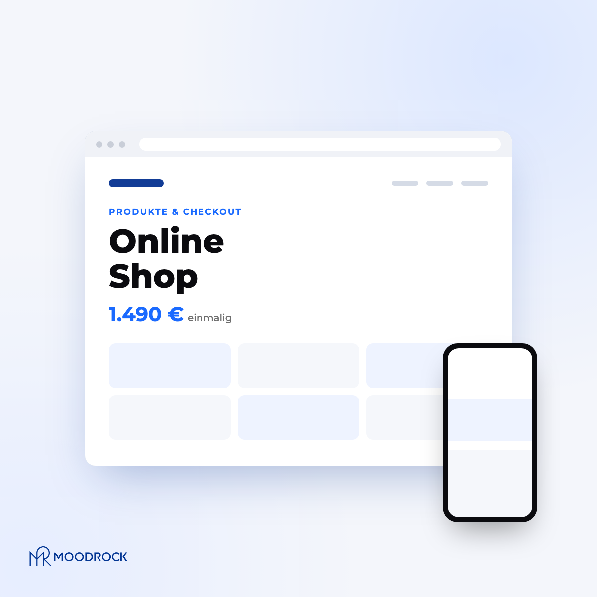 Online Shop – Moodrock Webdesign