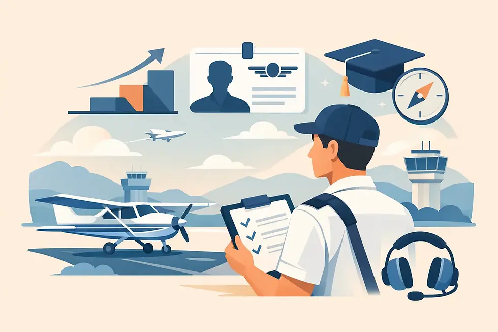 Guide to FAA Student Pilot Certificate Steps