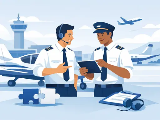 How to Split Time Building With Another Pilot