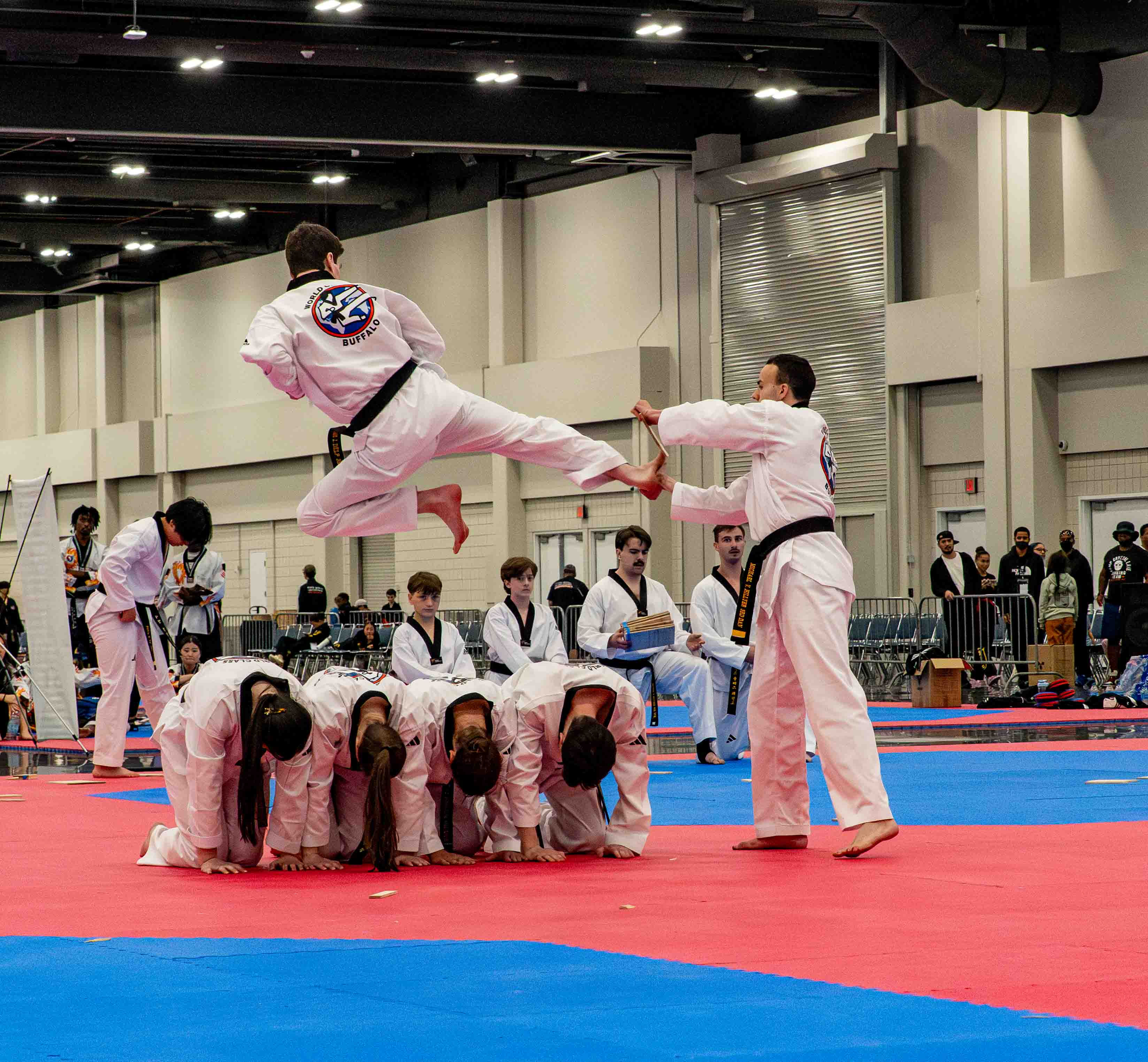 World Class 4 Person Jump Kick Board Break