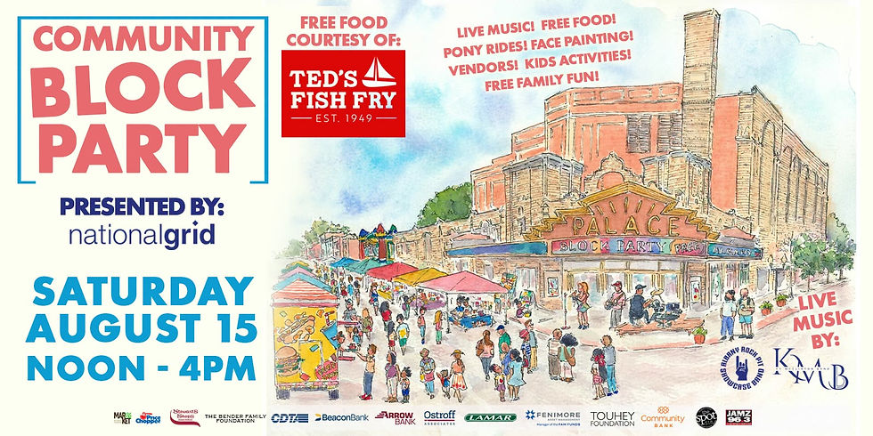 Palace Theatre Community Block Party!