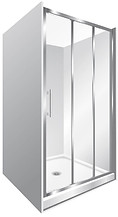 3 Panel Slider Alcove 760x900x760 Silva