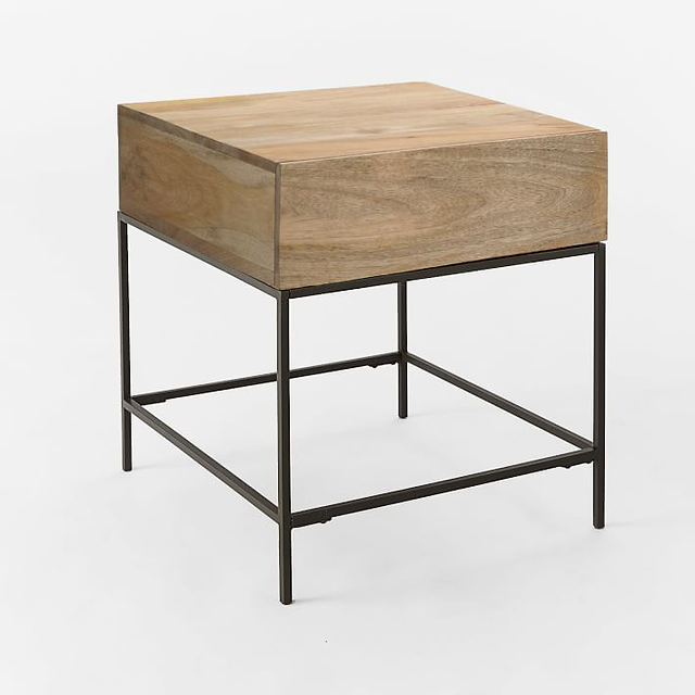 Industrial-Chic-Side-Table