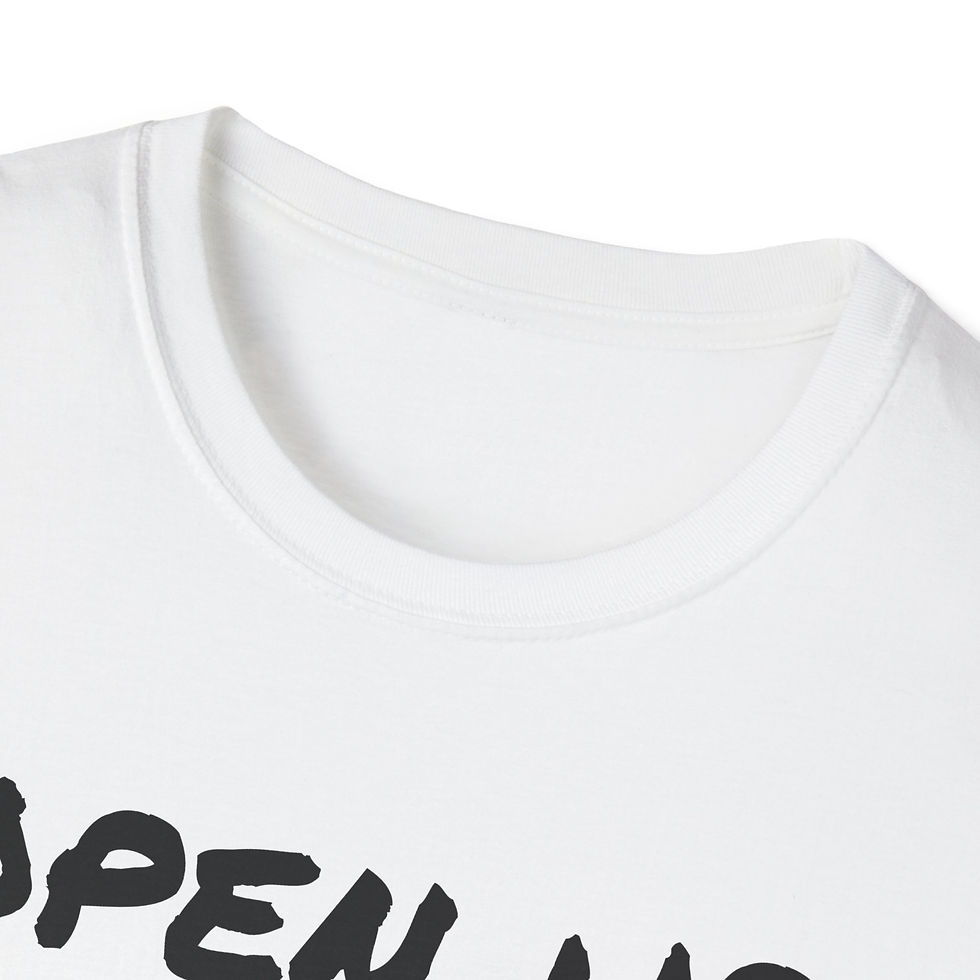 Thumbnail: Open Up Unisex Softstyle T-Shirt