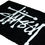 Thumbnail: Stüssy logo rug black