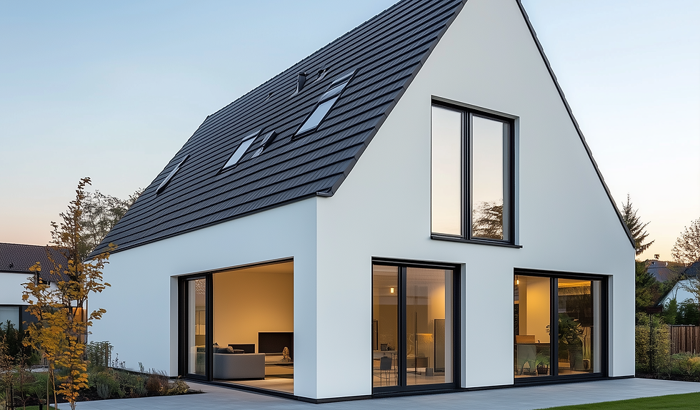 biohyreiniger_A_modern_house_exterior_with_a_pitched_roof_featu_ede7a729-5116-4f9c-b1a4-1c