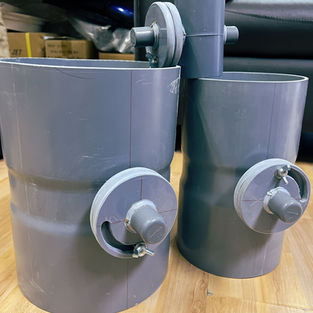 fabricated PVC dampers