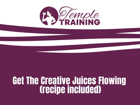 Get The Creative Juices Flowing (Recipe Included)