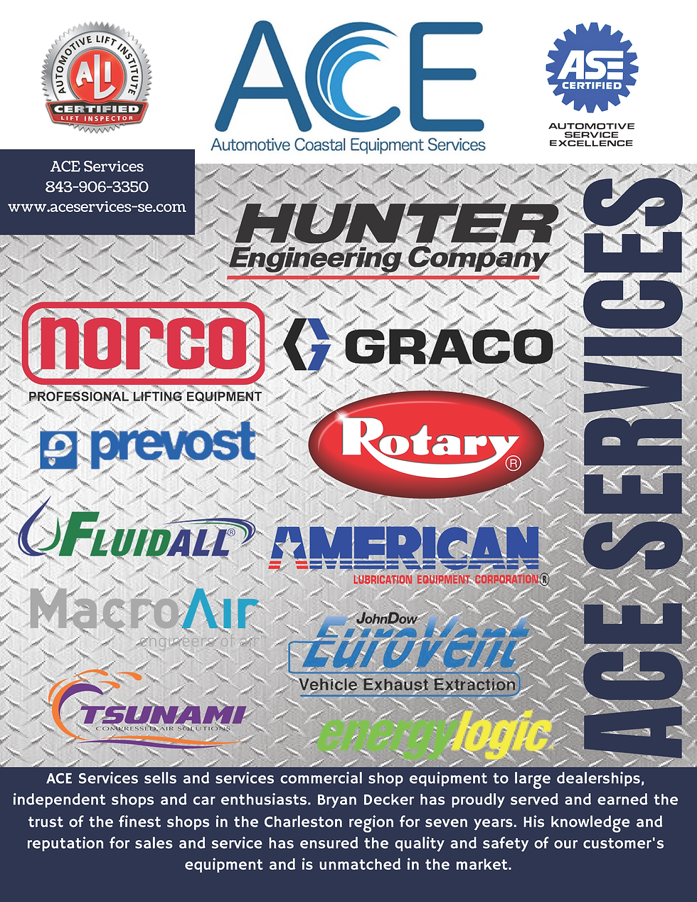 ACE Services and Equipment