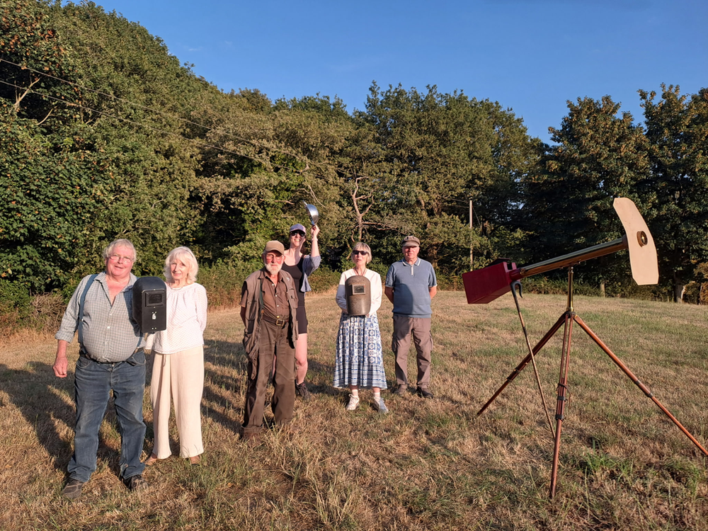 Local Astronomer Records Rare Solar Eclipse — Cheadle news photo