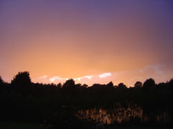 Sunset at Lakeviewlodgeandfishing