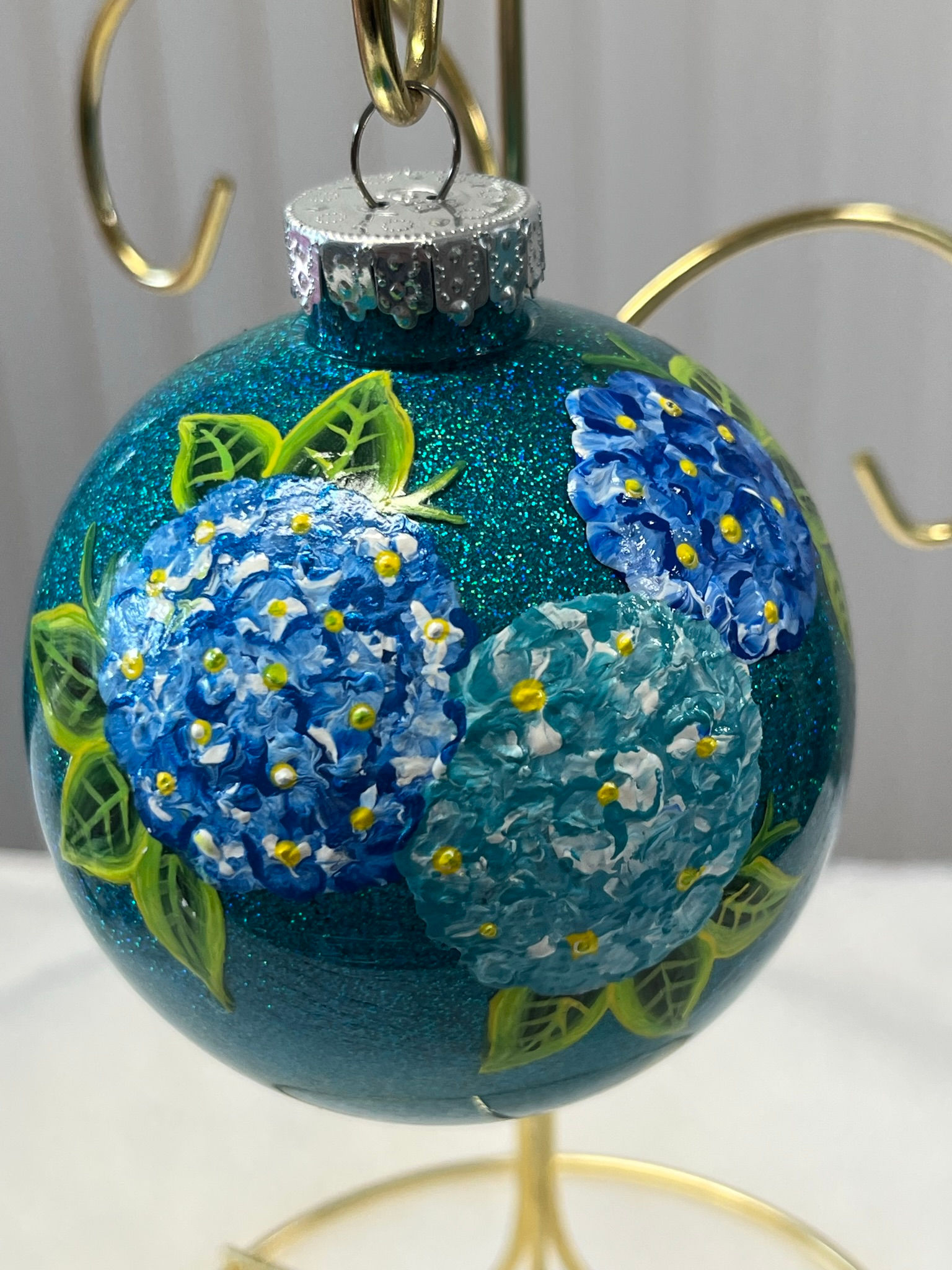 Happy Hydrangea Ornament