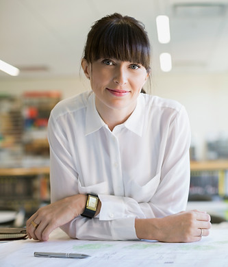 Woman in an Office