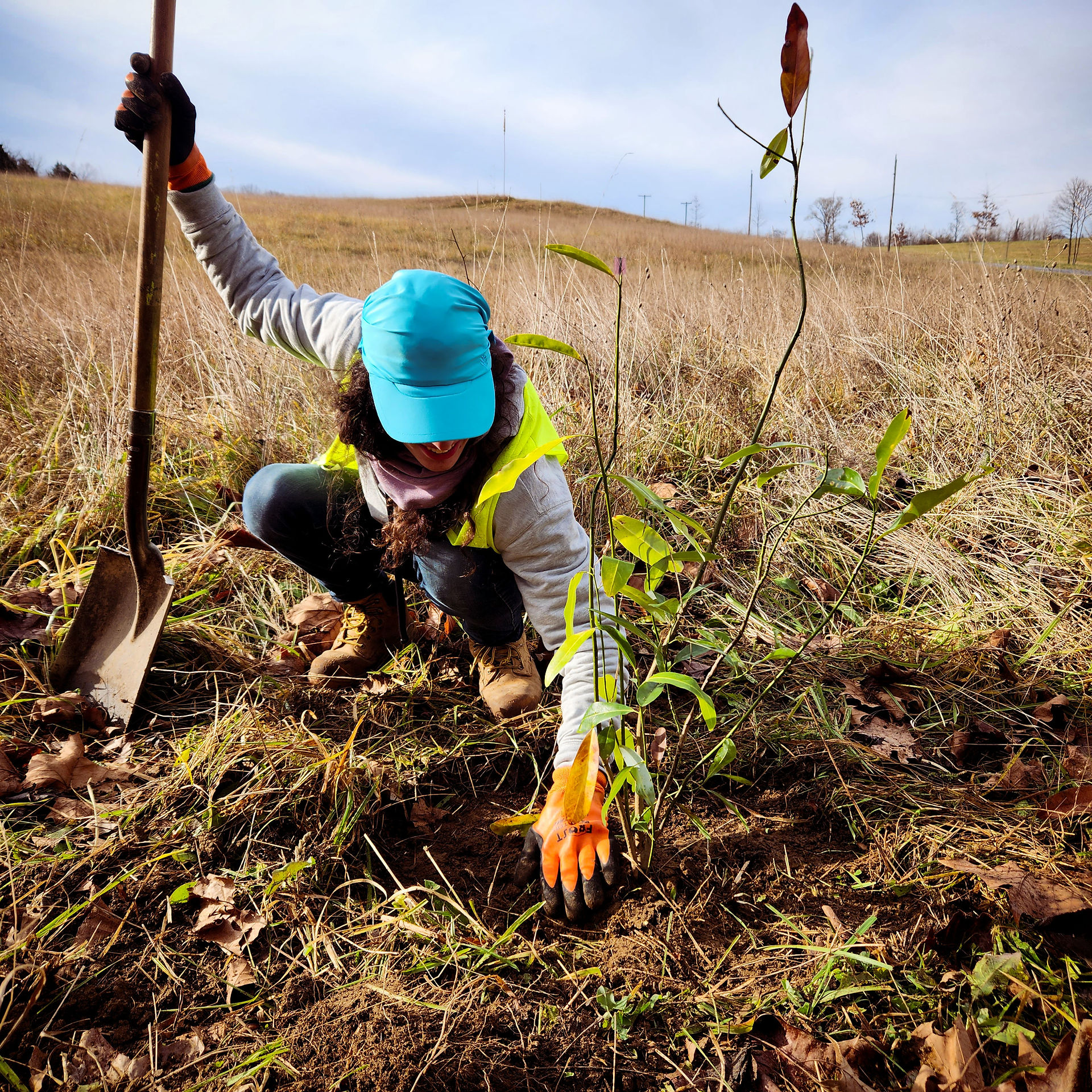 Serenity Ridge Tree Planting: May planting a tree