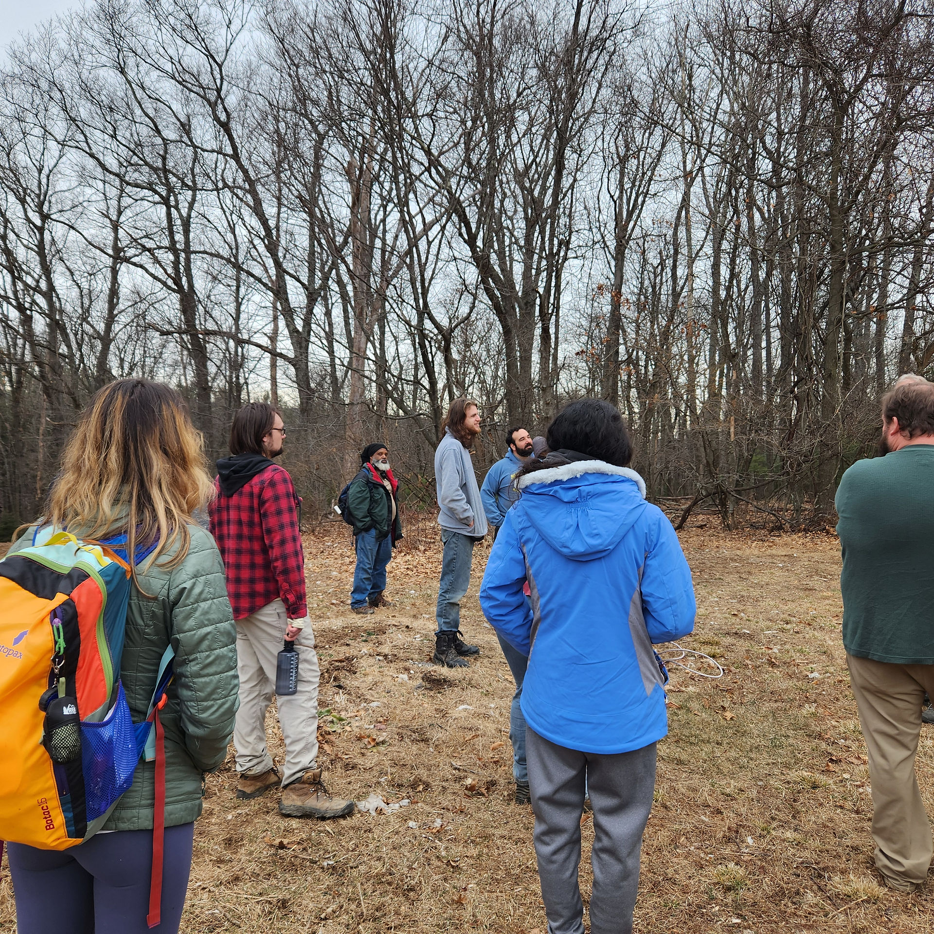 Chestnut Grove Learning before hike