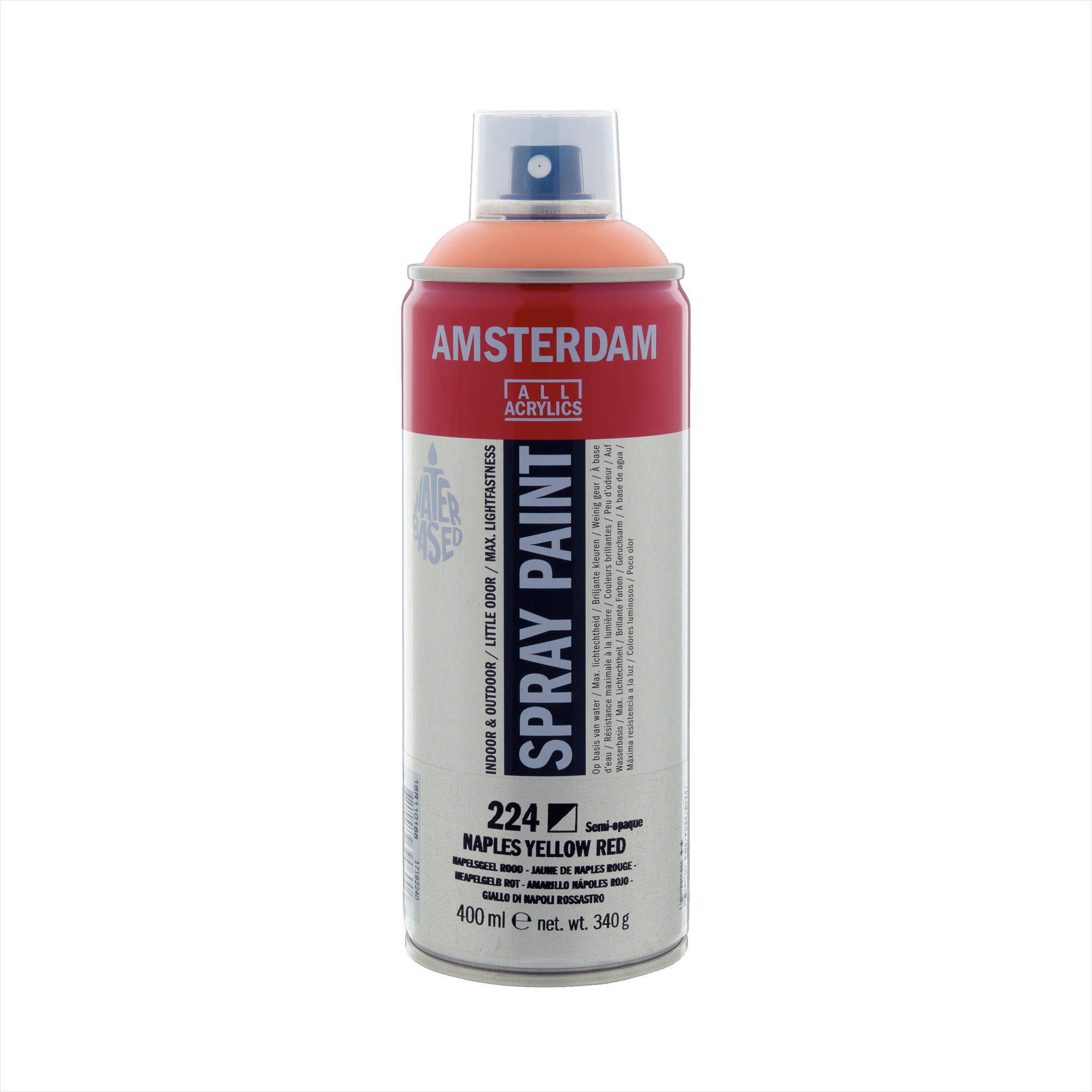 Spraymaling | Naples Yellow Red