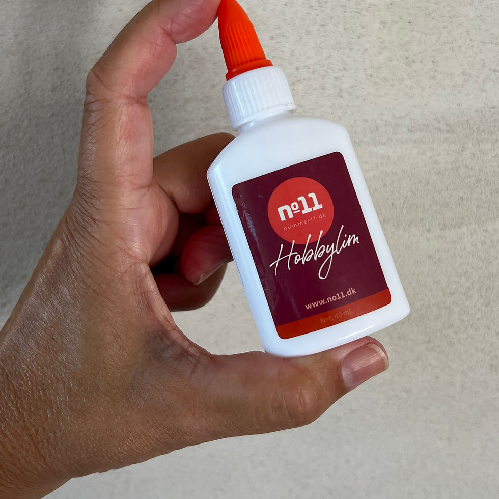 Miniaturebillede: Hobbylim m/skruelåg | 40 ml