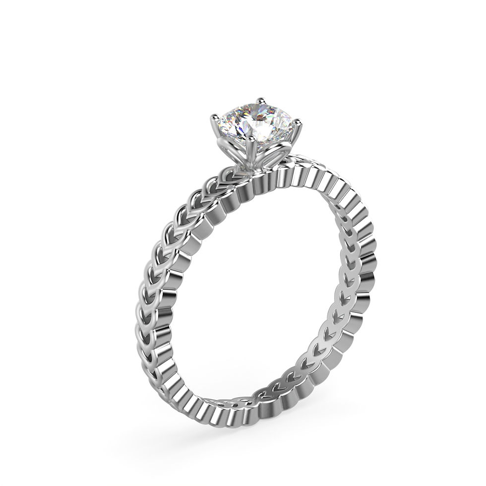 Thumbnail: 0.55ct Solitaire Ring