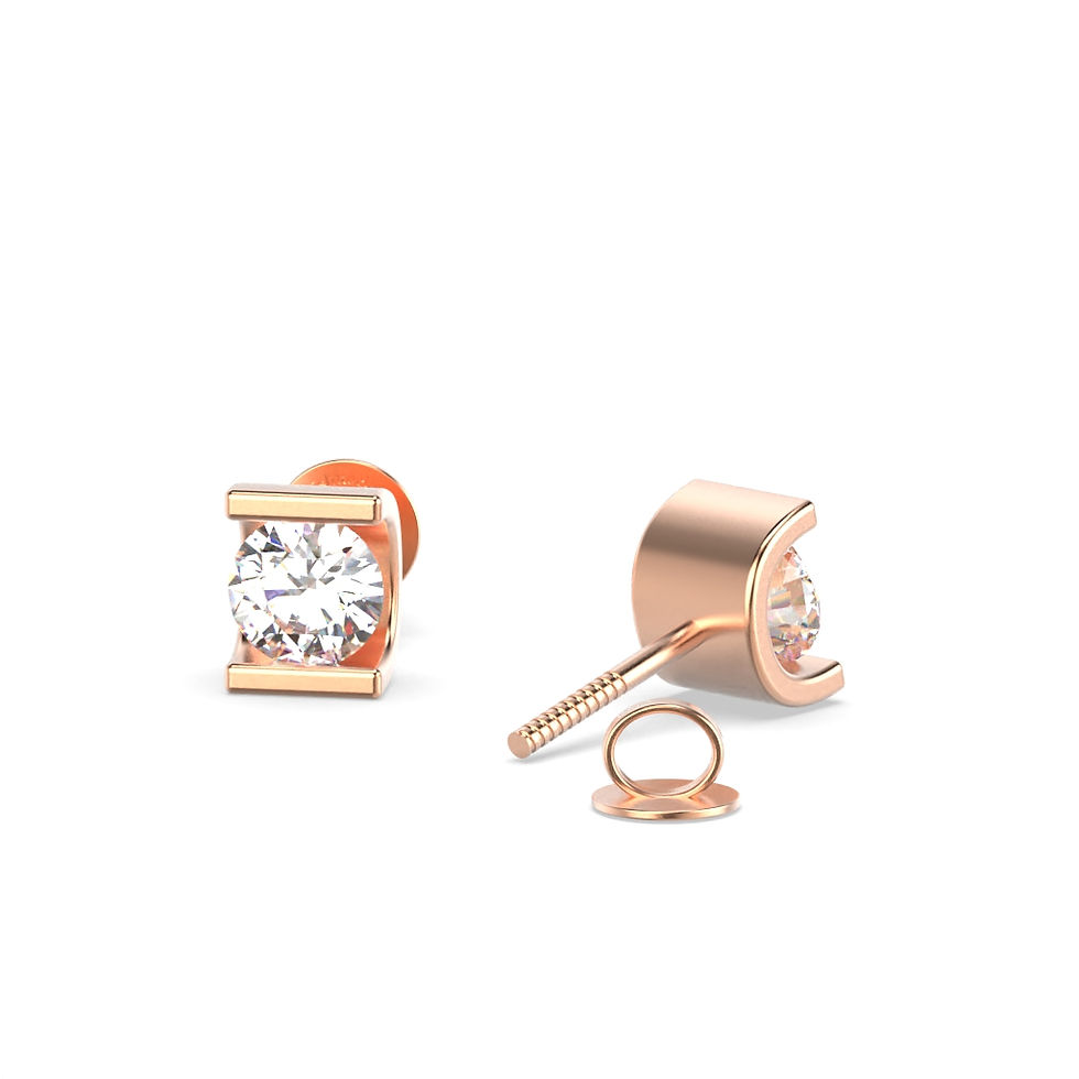 Thumbnail: 1.1ct Golden Hour Glow Earrings