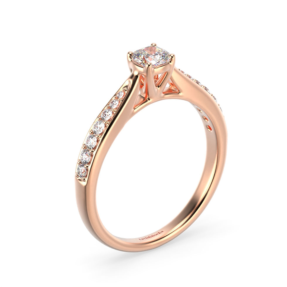 Thumbnail: 0.522ct Solitaire Ring