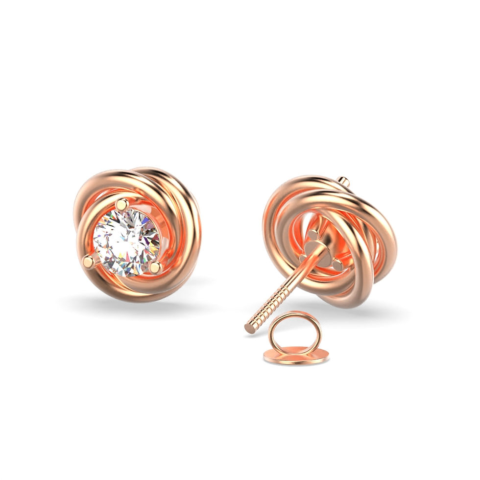 Thumbnail: 0.54ct Charm Earrings