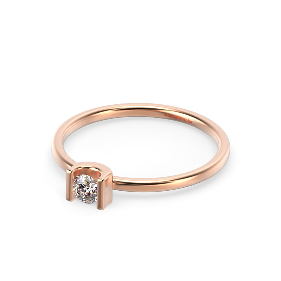 Thumbnail: 0.16ct Solitaire Ring