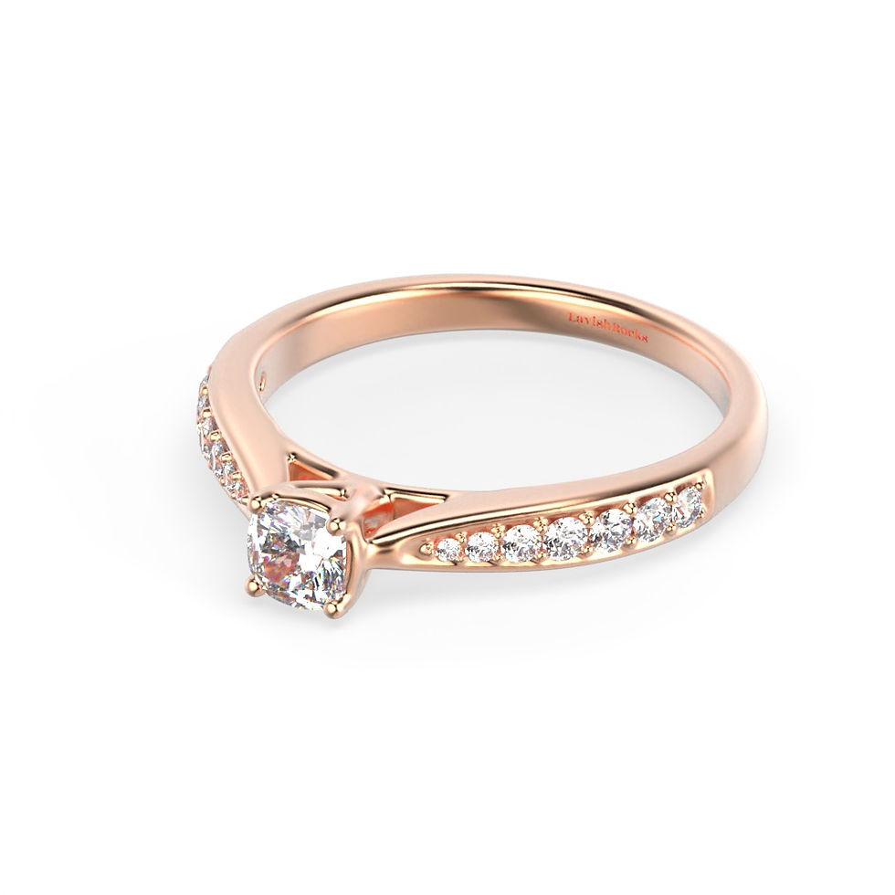 Thumbnail: 0.522ct Solitaire Ring