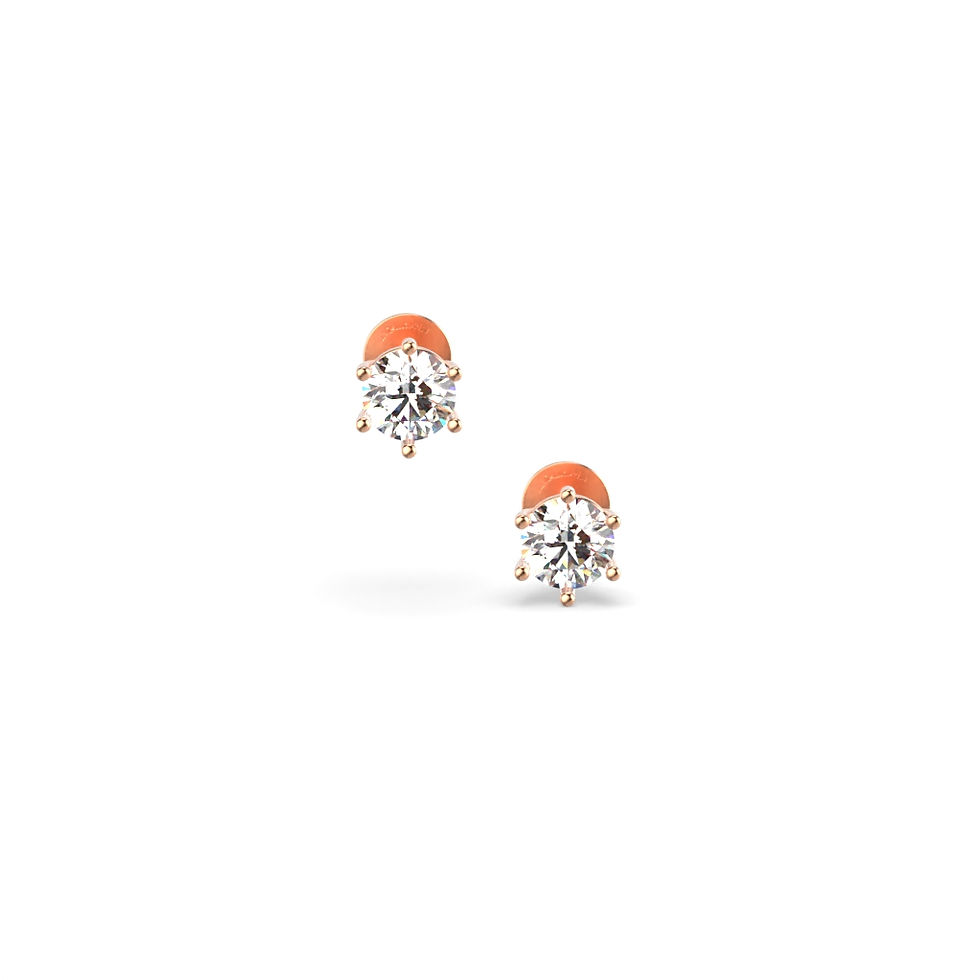Thumbnail: 0.54ct Oval-Pear Earrings