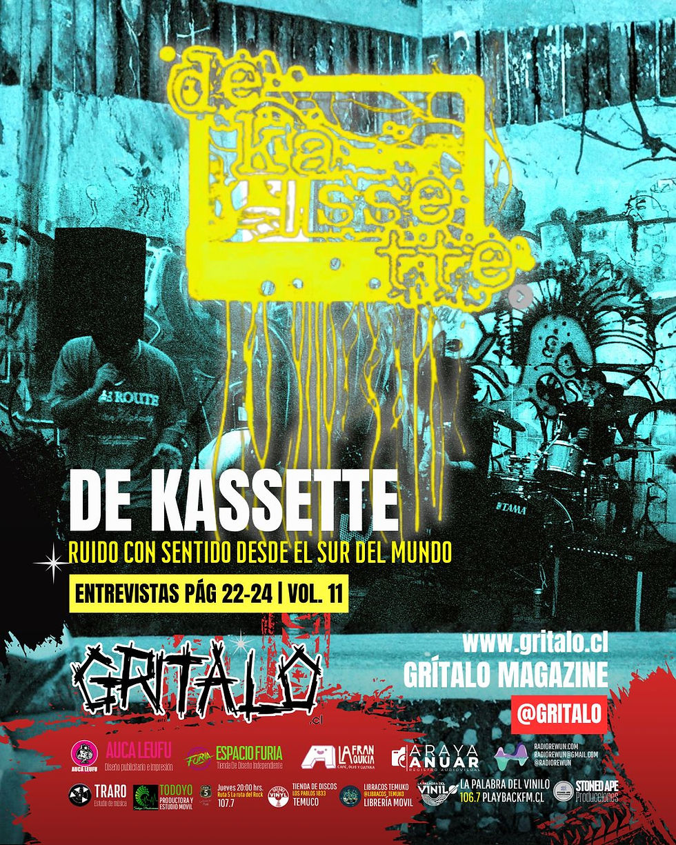 DE KASSETTE | Ruido con sentido desde el sur del mundo.