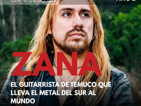 ZANA| EL GUITARRISTA DE TEMUCO QUE LLEVA EL METAL DEL SUR AL MUNDO
