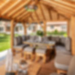 Paviljoen van Crown Pavilions Europe 