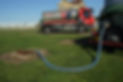 Wessex Waste lorries emptying septic tank