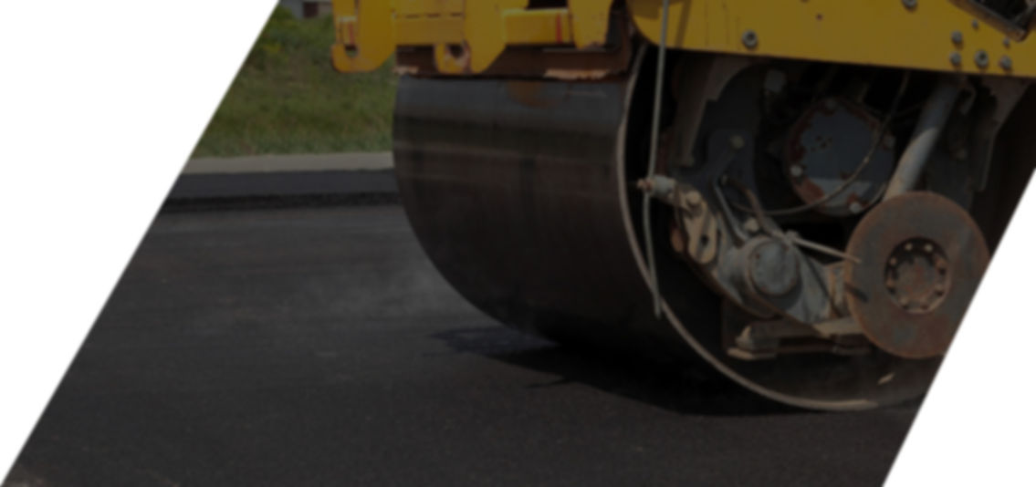 Slanted tarmac row