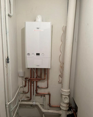 white boiler