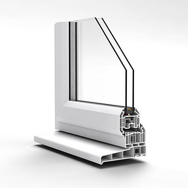 Chamfered windows