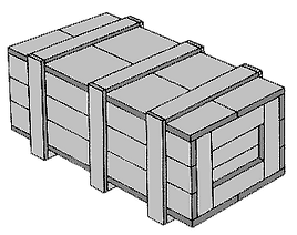 crates wooden