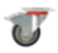 Elastic rubber tyre - Aluminium