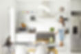 Portrait of woman sitting on kitchen counter.jpg