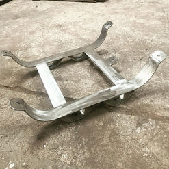 A life boat rack