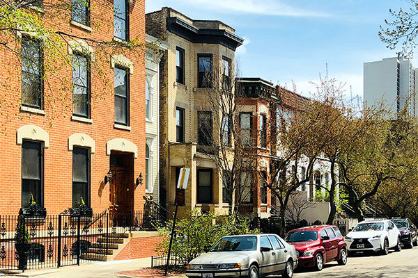 (Above) Buildings in the Old Town Historic District. Photo by Don DeBat.
