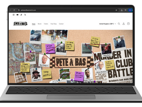 Pete and Bas launch their new merchandise with Streamz