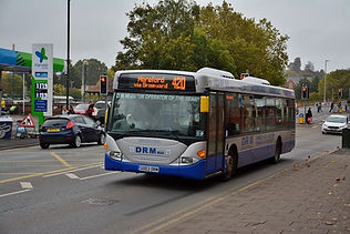 A DRM public transport bus in Hereford