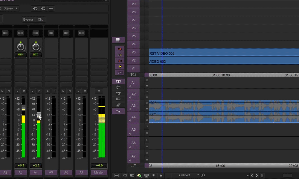 Timeline Playback Video Editor Software.