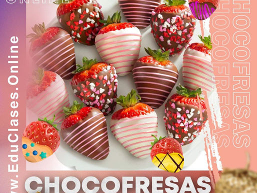 CURSO ONLINE: CHOCOFRESAS IRRESISTIBLES