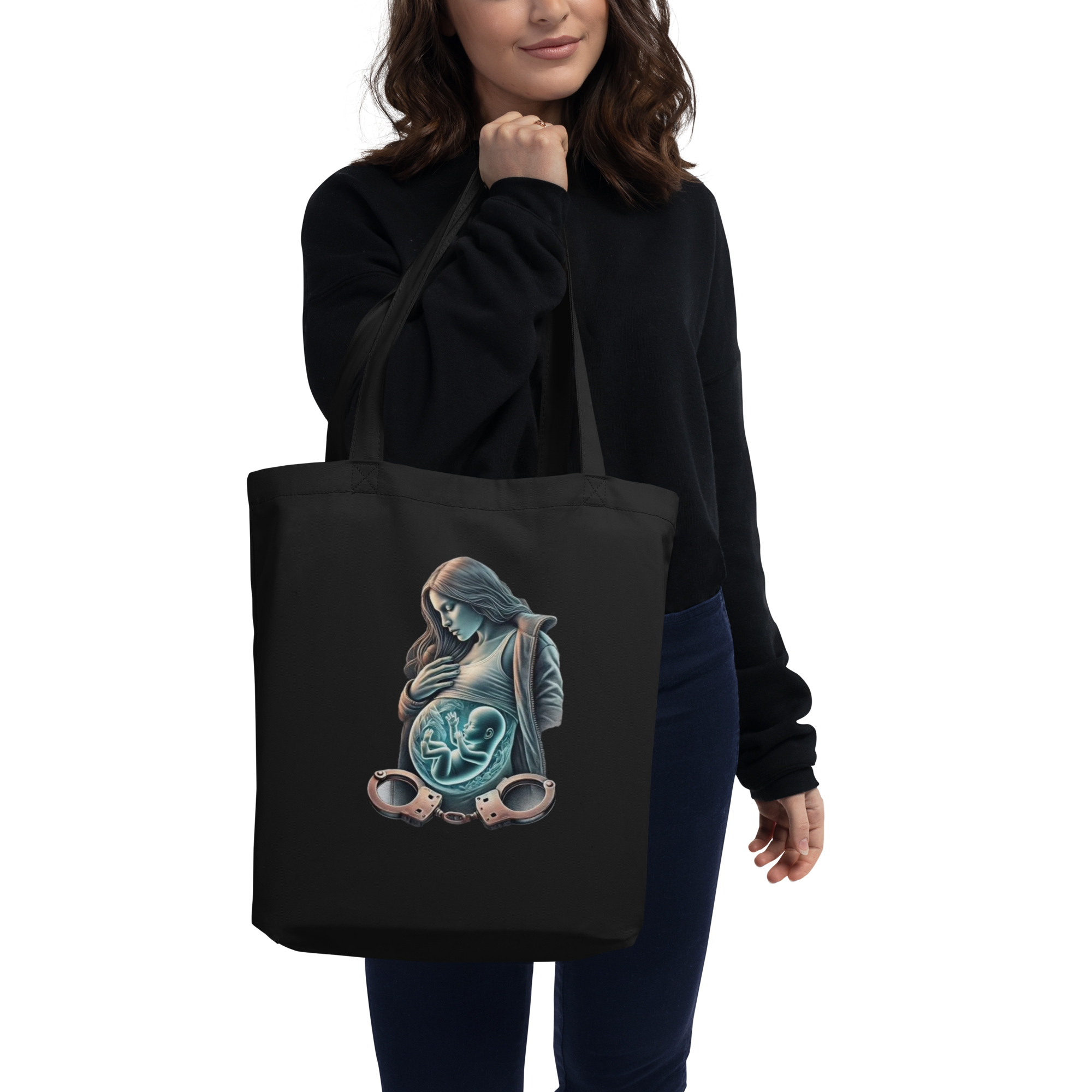 The Shackled Mother Tote – Carry the Weight of Truth