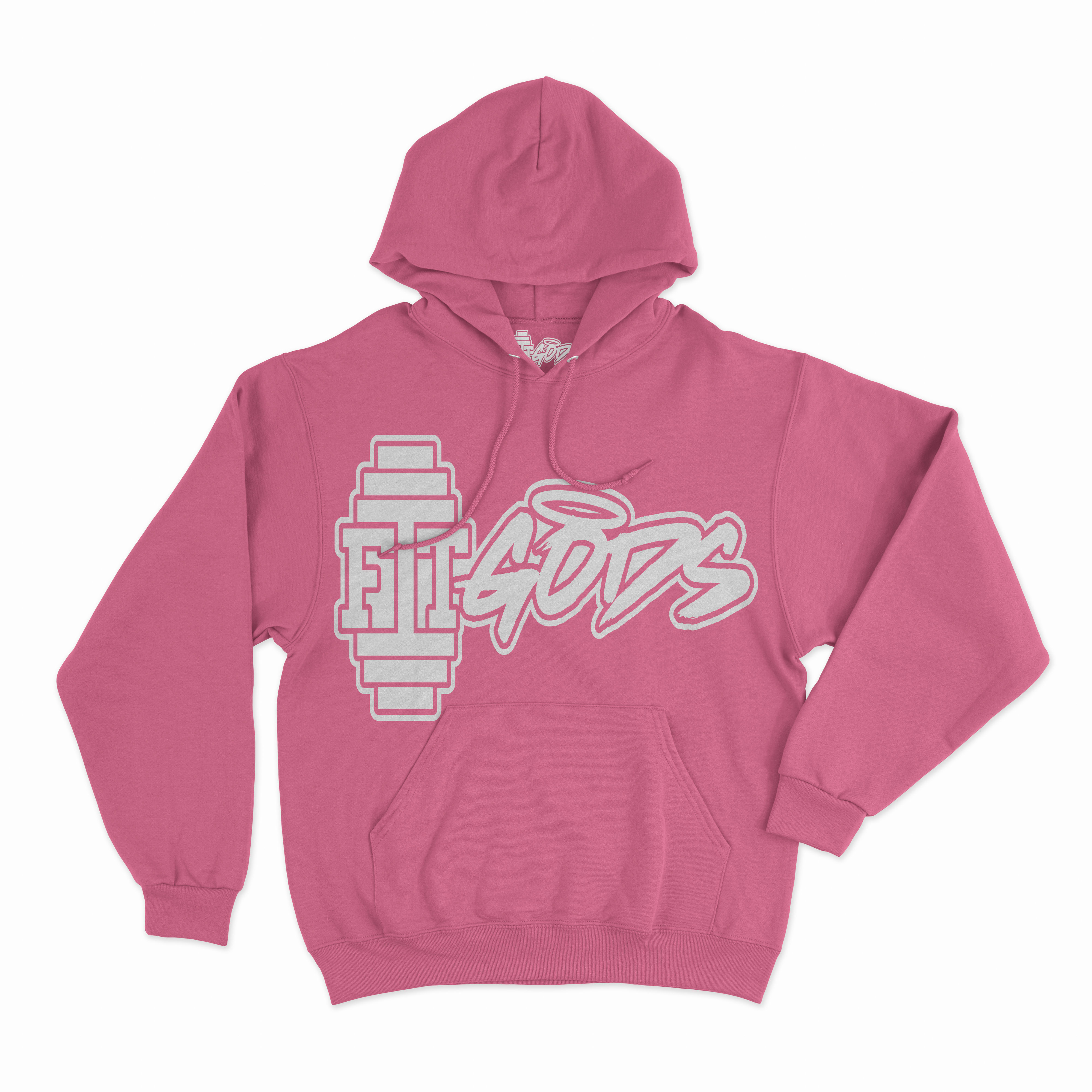 Pink Pullover Hoodie