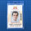 Thumbnail: Badge Holder, Vertical, Side Load, Frosted, Rigid Card Holder